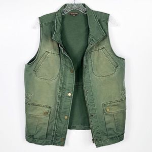 Dear John Army Green Vest